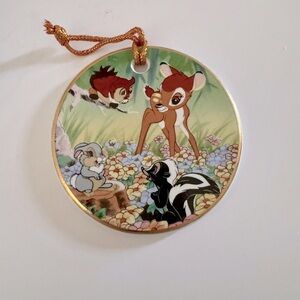 Vintage Disney’s Animated Classics Bambi 1942 Disc Ornament